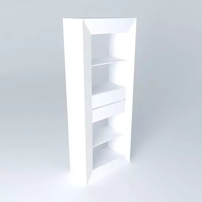 aparador Pelli bookshelf Free 3D model_0