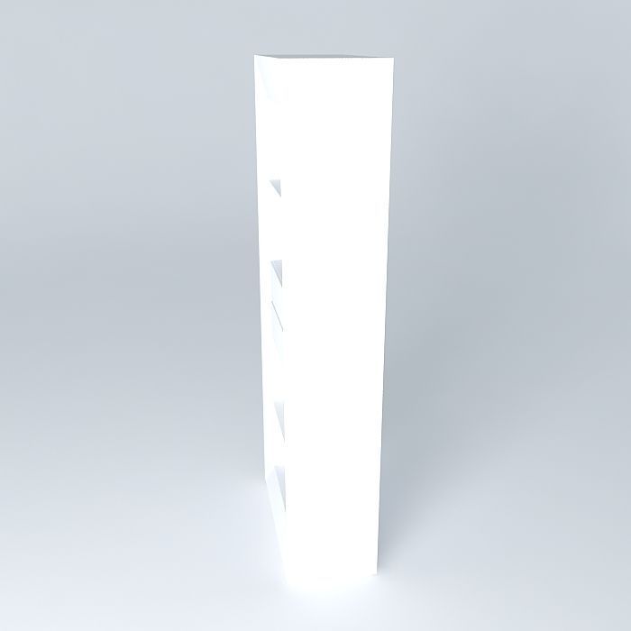 aparador Pelli bookshelf Free 3D model_2