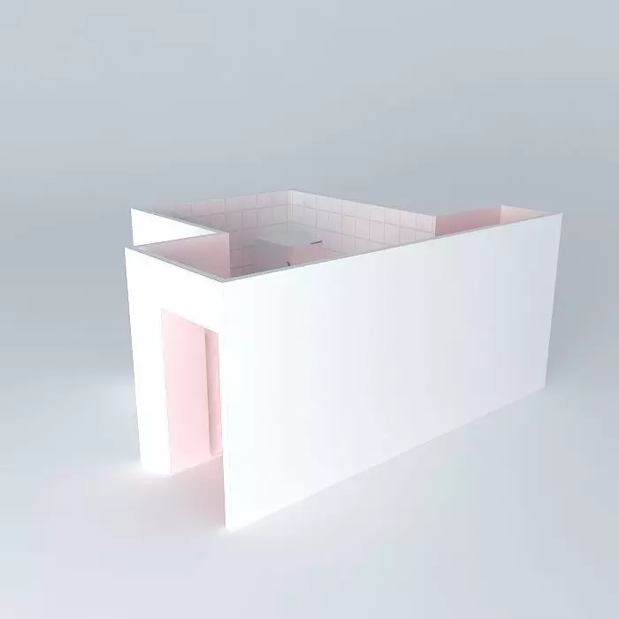 suhelenorkut building with walls Free 3D model_0