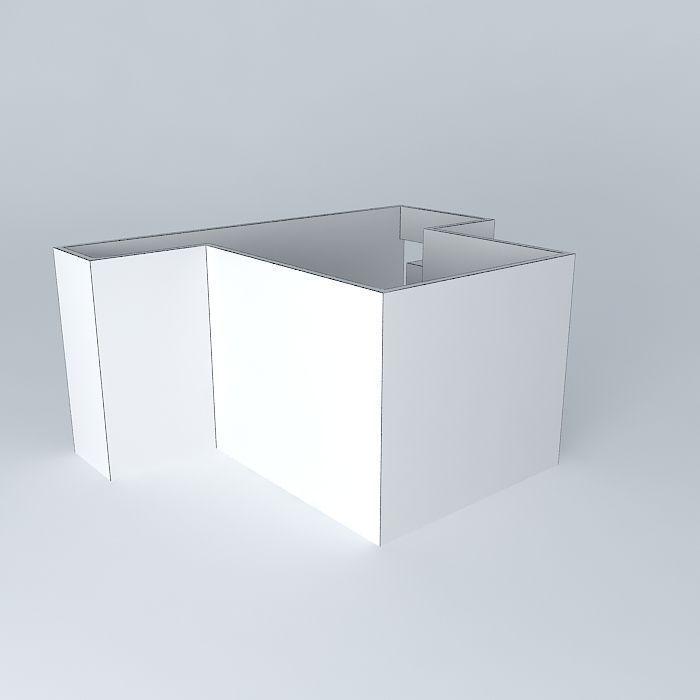 suhelenorkut building with walls Free 3D model_4