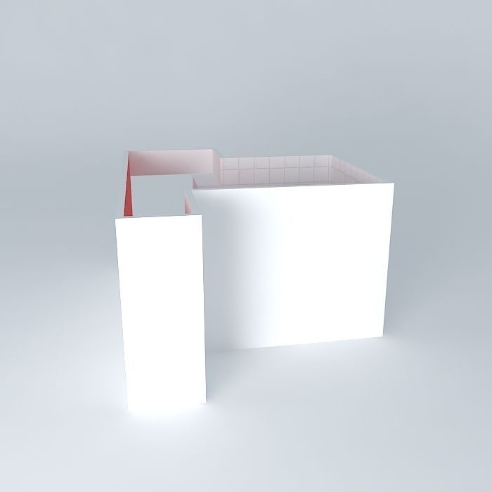 suhelenorkut building with walls Free 3D model_2