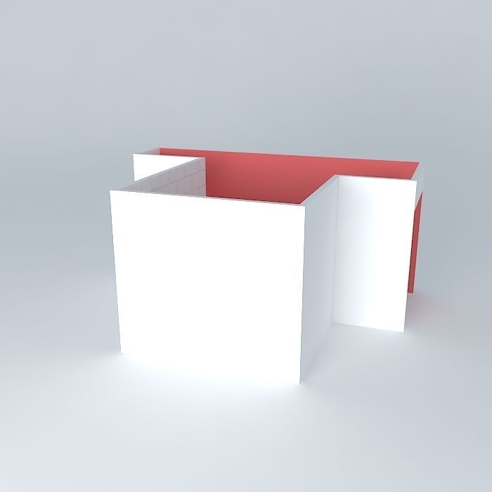 suhelenorkut building with walls Free 3D model_1