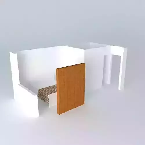 mirokaorkut room with bed in it