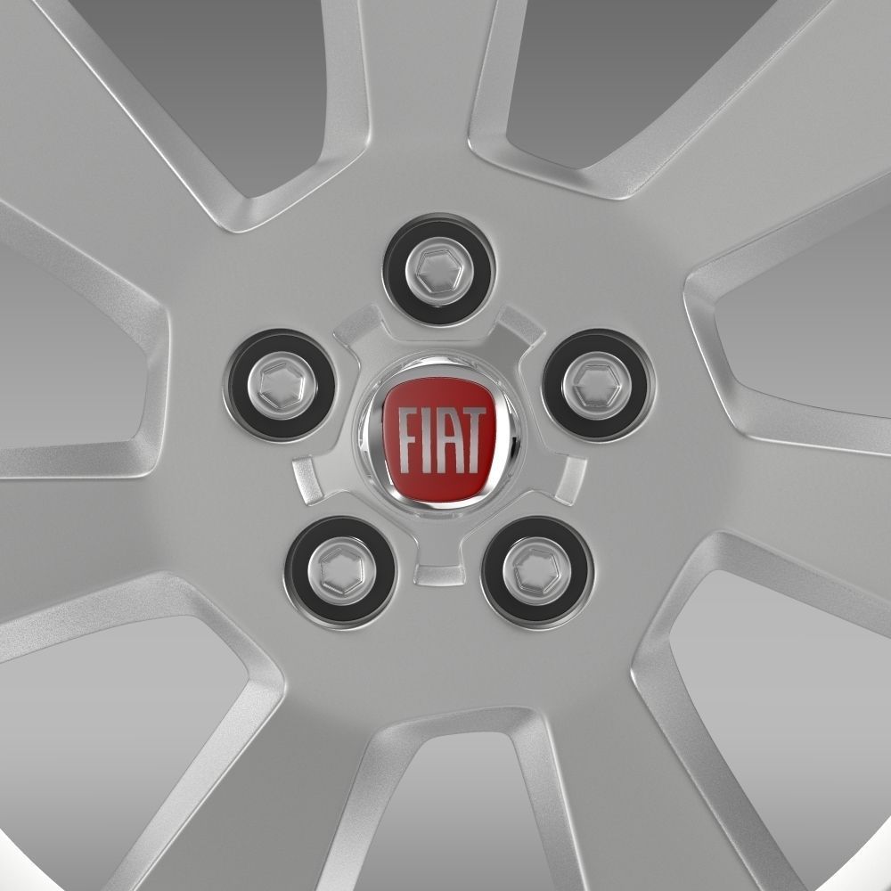 Fiat Doblo Cargo rim 2015 3D model_5