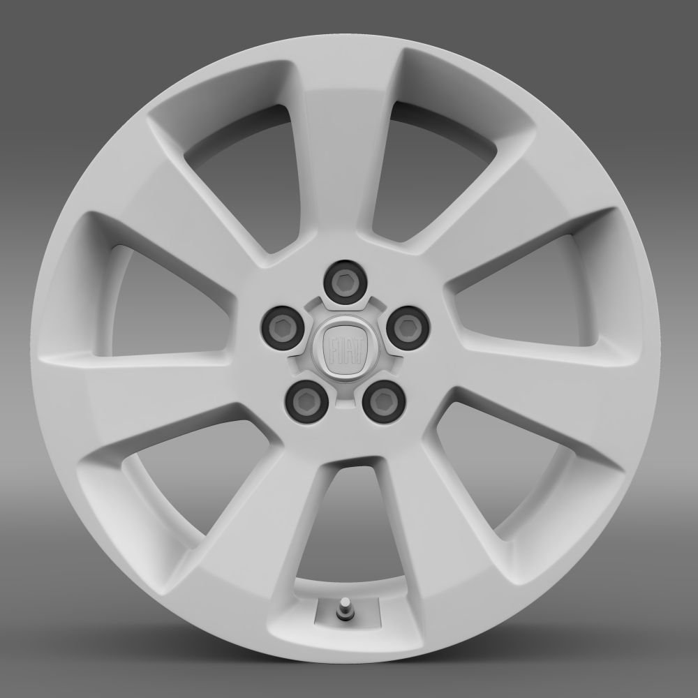 Fiat Doblo Cargo rim 2015 3D model_8