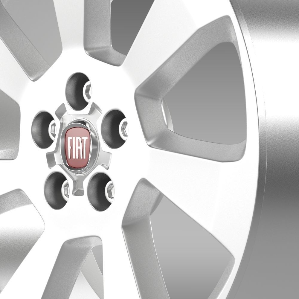 Fiat Doblo Cargo rim 2015 3D model_3