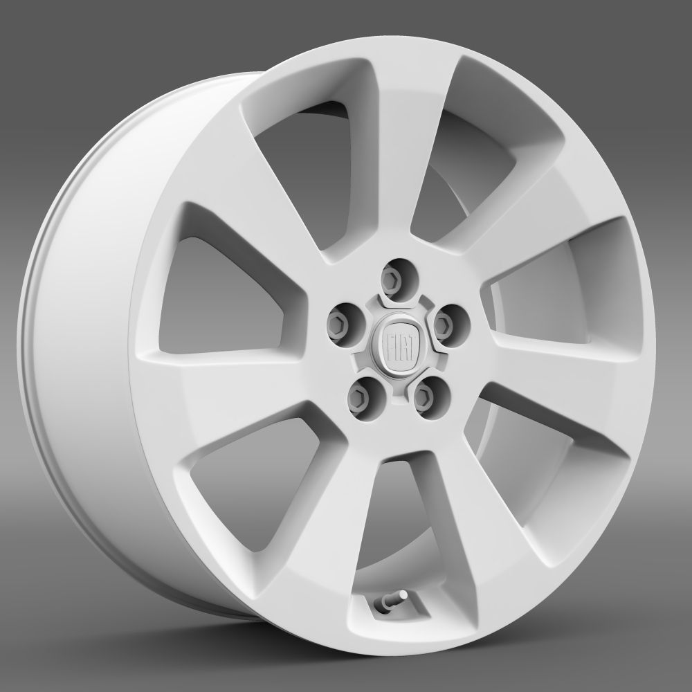 Fiat Doblo Cargo rim 2015 3D model_7