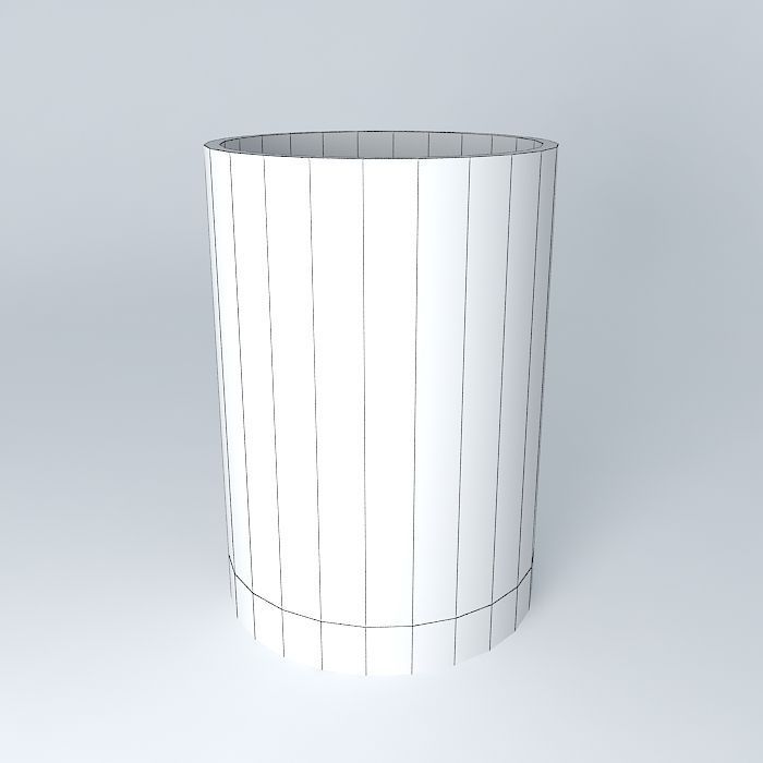 glass  luminaire vase  lamp Free 3D model_4