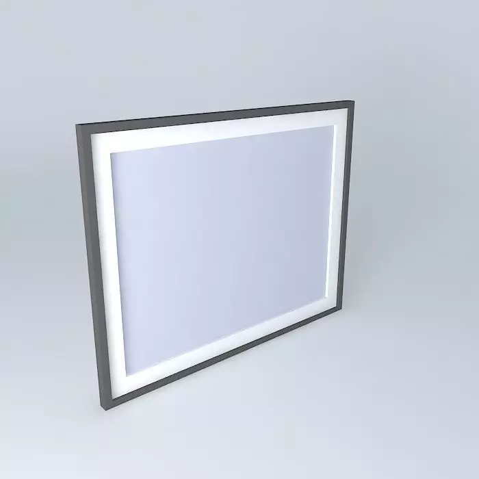art art quadro painting Free 3D model_0