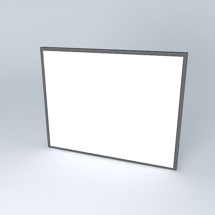 art art quadro painting Free 3D model_1