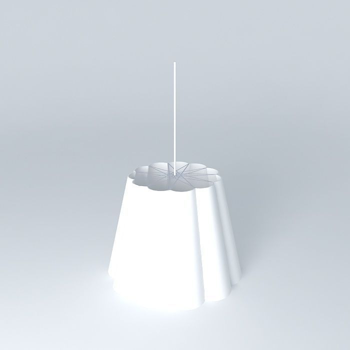 lustre ceiling lamp Free 3D model_2
