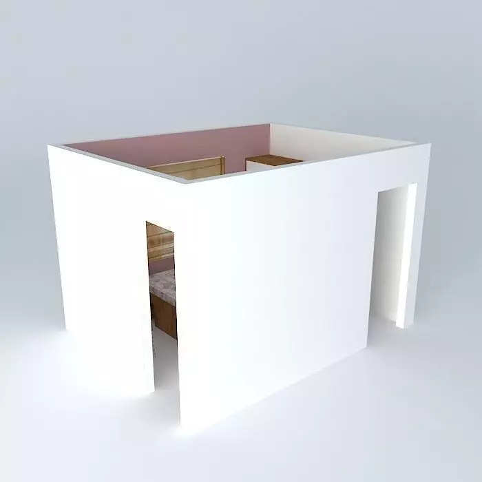 vanessaorkut box with window Free 3D model