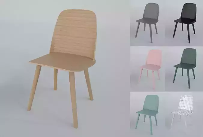 Muuto Nerd Chair 3D model