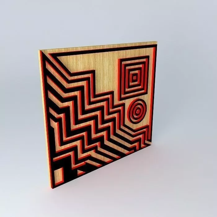 wall art arte quadro Free 3D model