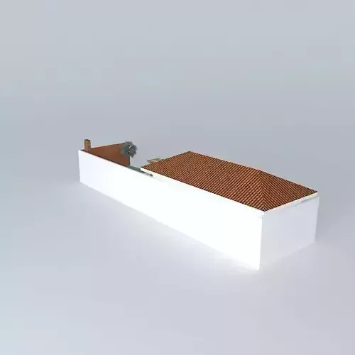 giselleorkut house with roof and chimney