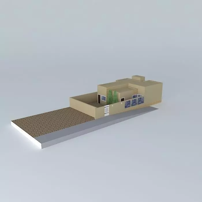 simoneorkut casa house Free 3D model