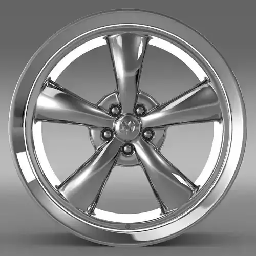 Mopar Dodge Challenger rim
