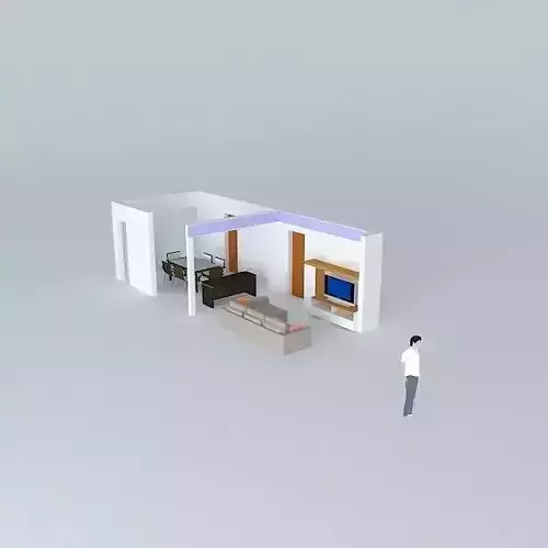 rakelliorkut living room with man