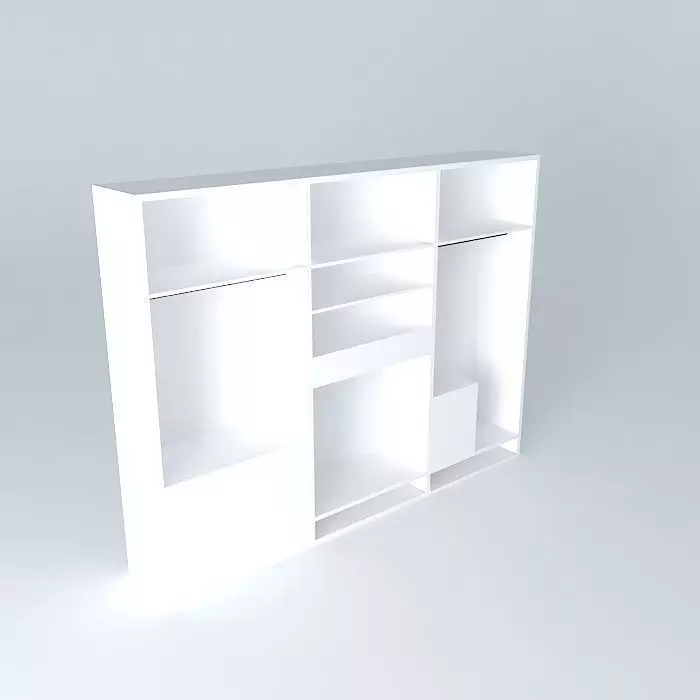 closet, wardrobe Free 3D model