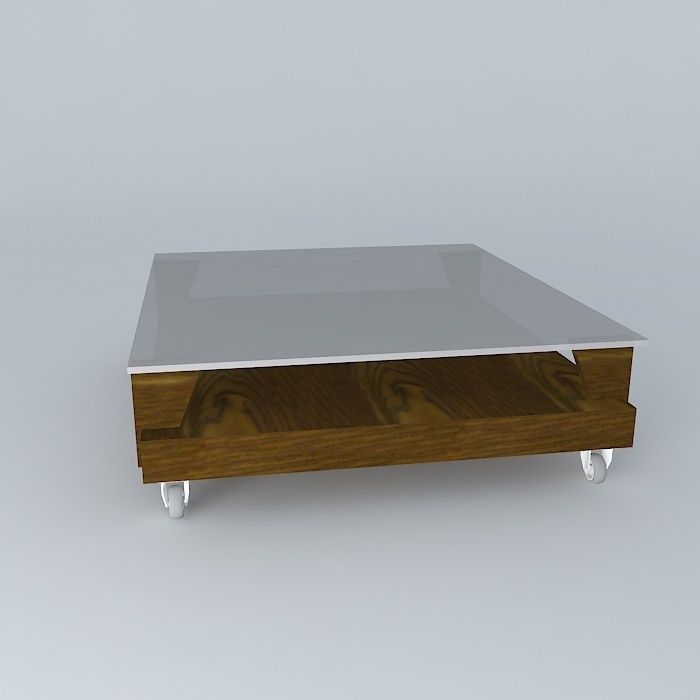 mesa centro coffee table Free 3D model_2