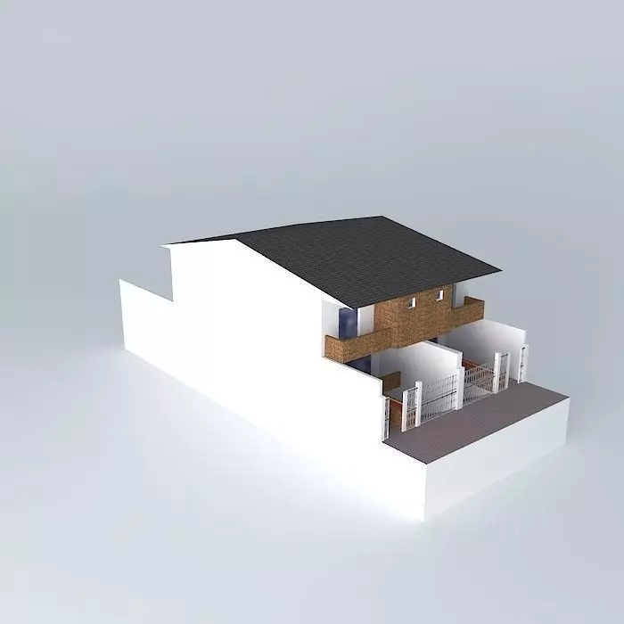 pauloorkut house Free 3D model_0
