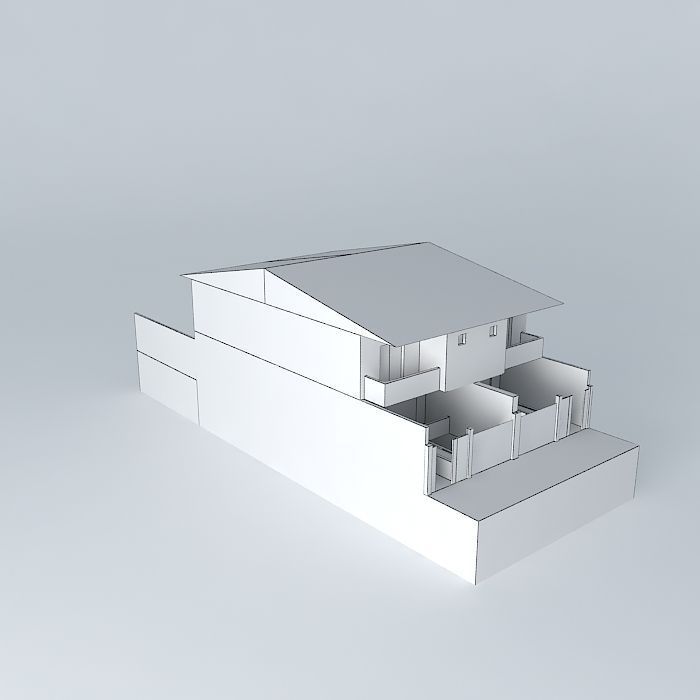 pauloorkut house Free 3D model_3
