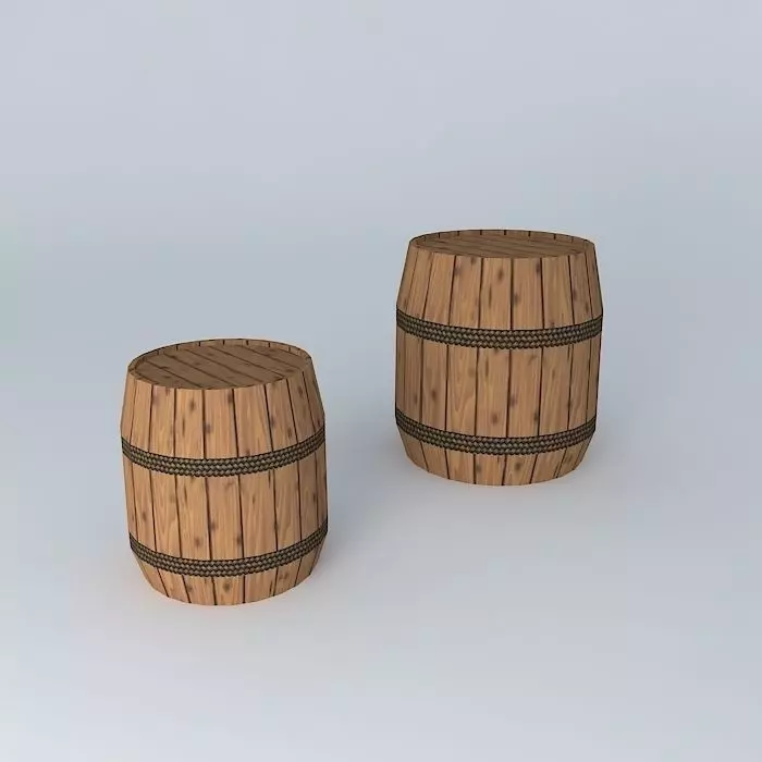 barrel, keg Free 3D model
