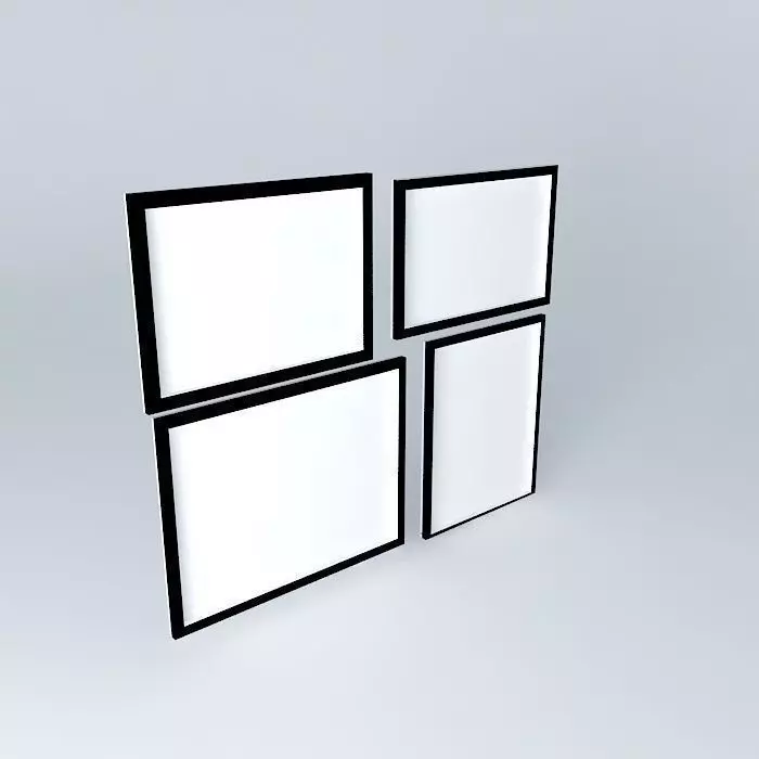 quadros pictures paintings wall art Free 3D model_0