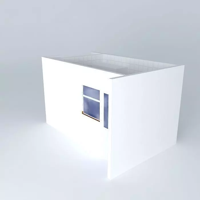 casamentoorkut box with window Free 3D model