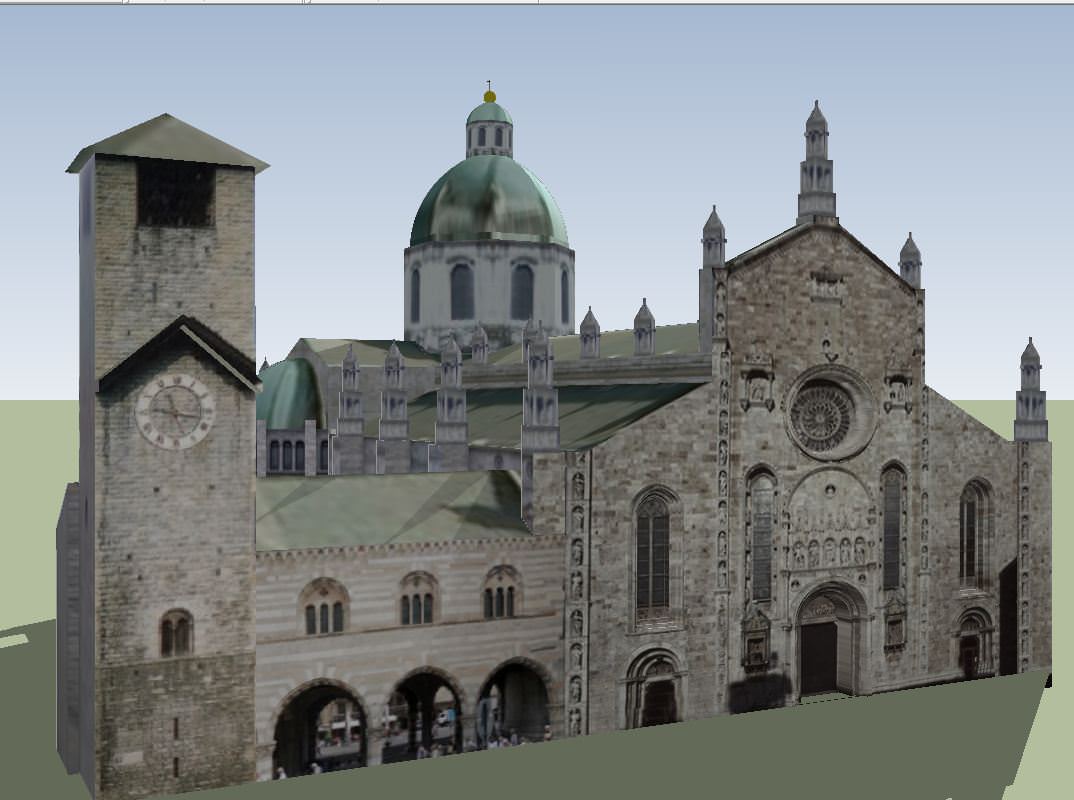 Duomo di Como 3D model_2