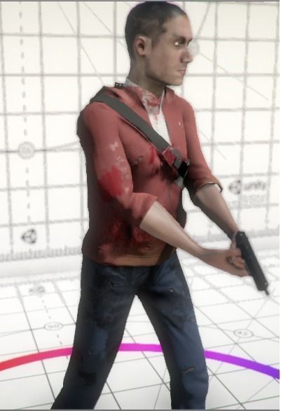 Survivor Jonathan Unity 5 BPR Low-poly 3D model_1