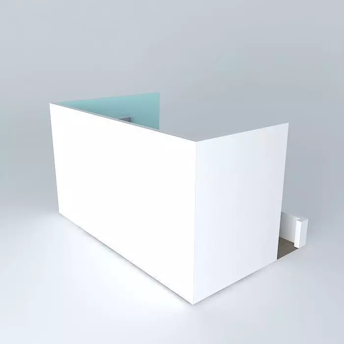 itself box with sky Free 3D model