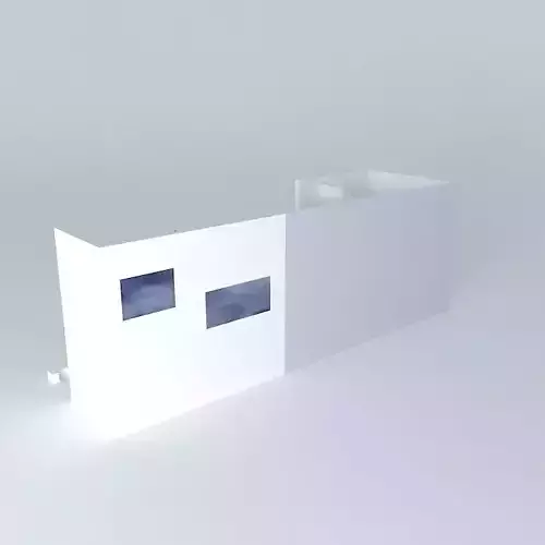 Bikinis building with two windows