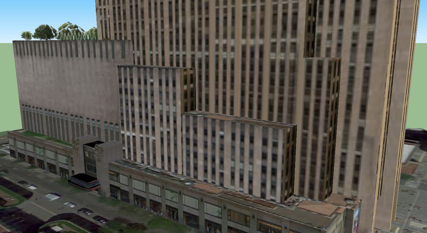 30 Rockefeller Plaza GE Building 3D model_3