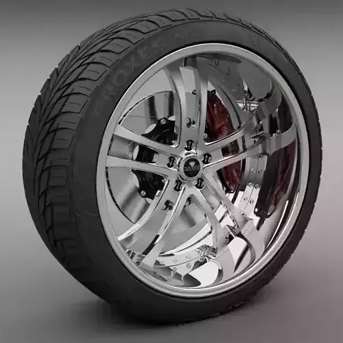 Savini Forged SV-21S Wheel 3D model