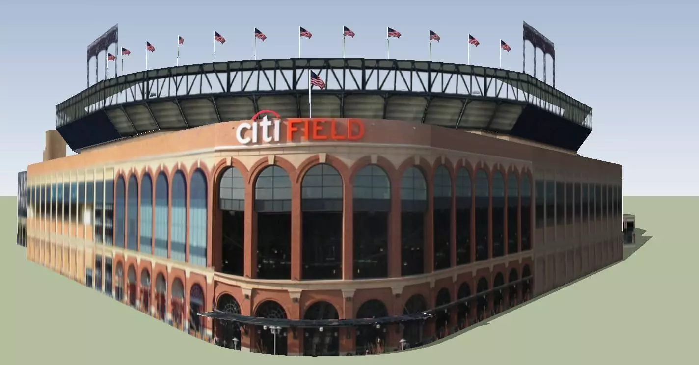Citi Field 3D model_0