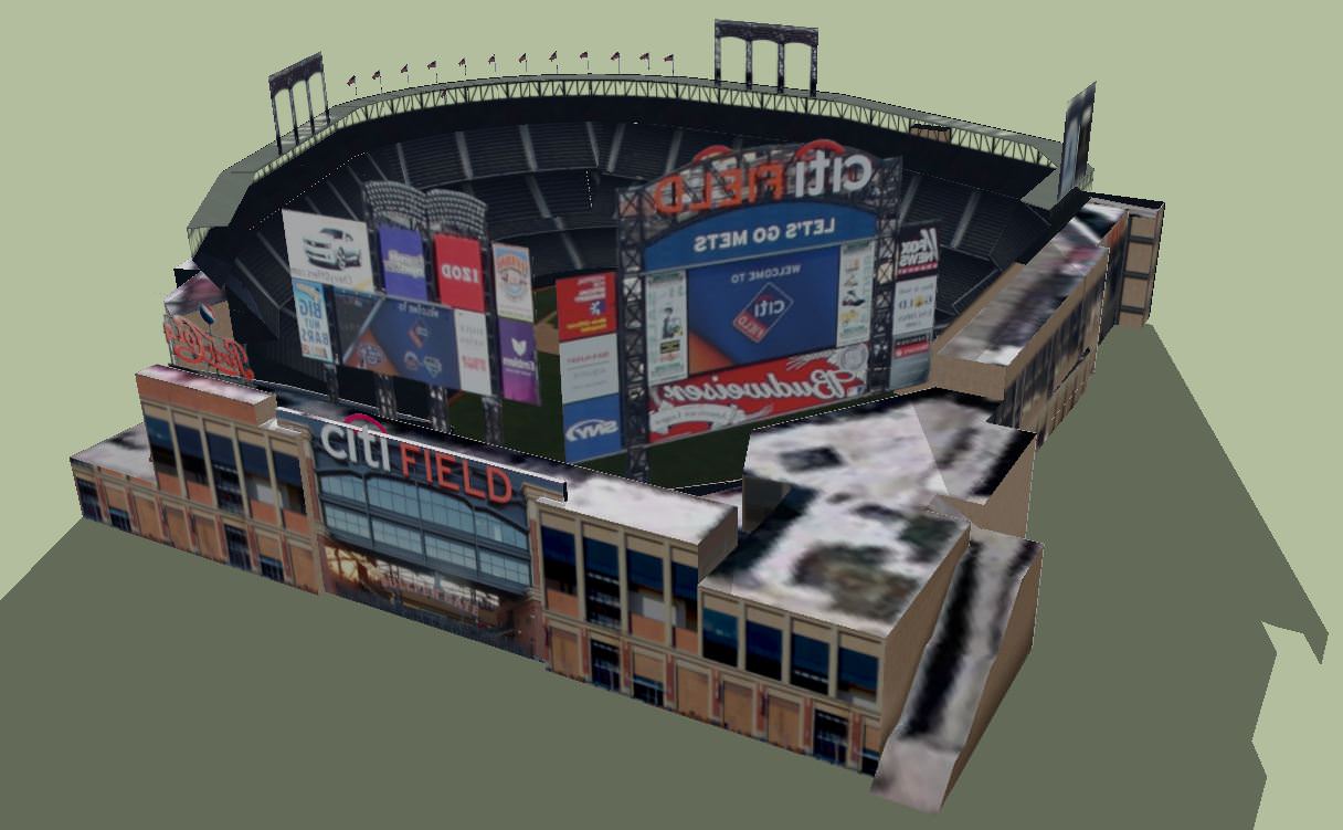 Citi Field 3D model_1