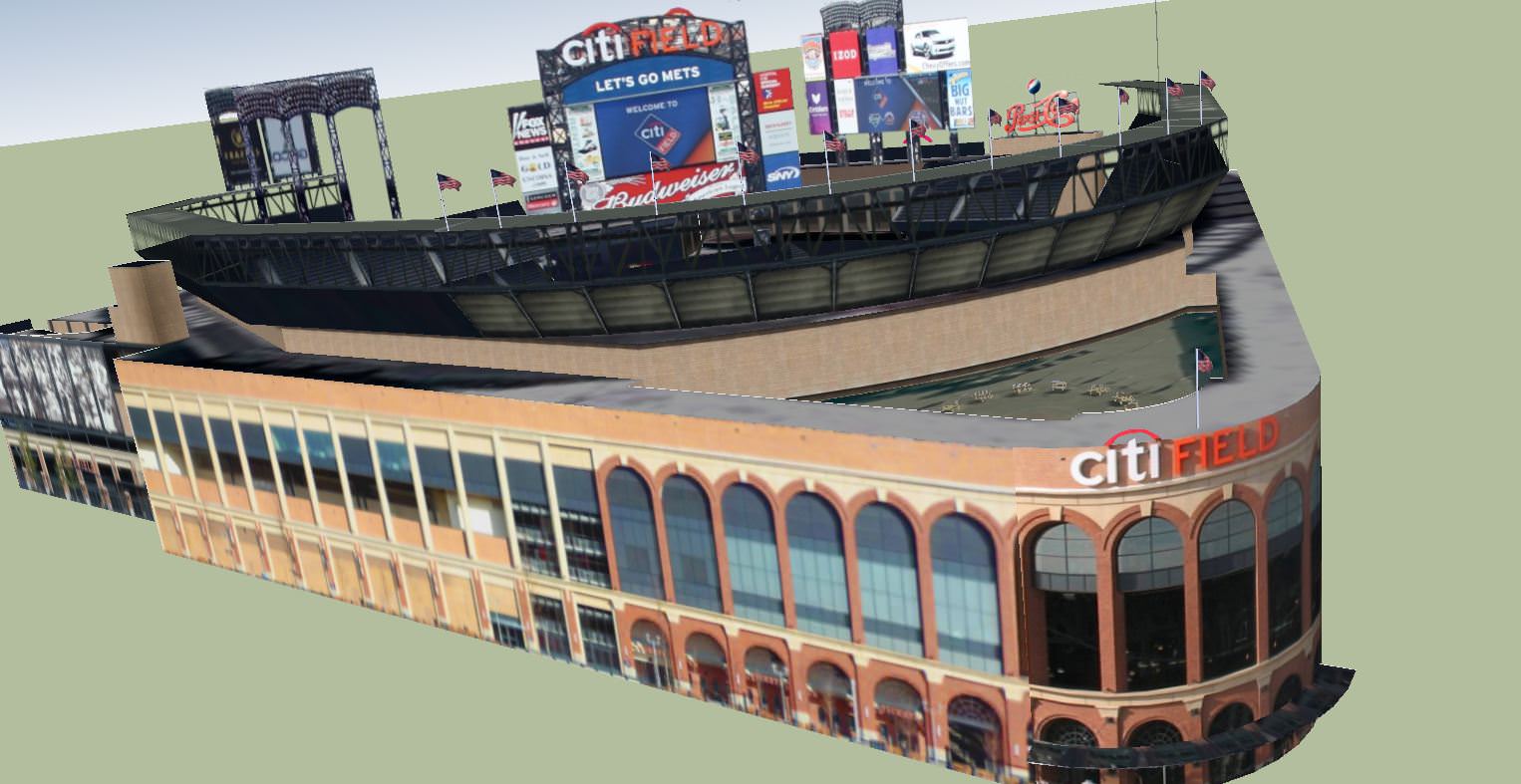 Citi Field 3D model_2