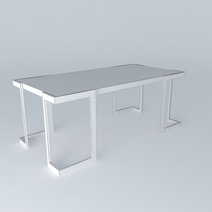 mesa de centro coffe table Free 3D model_4