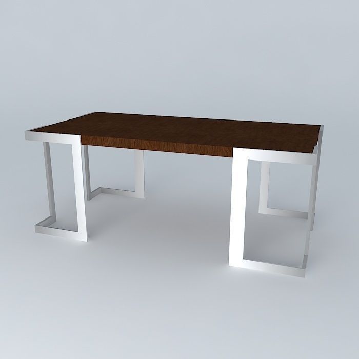 mesa de centro coffe table Free 3D model_1