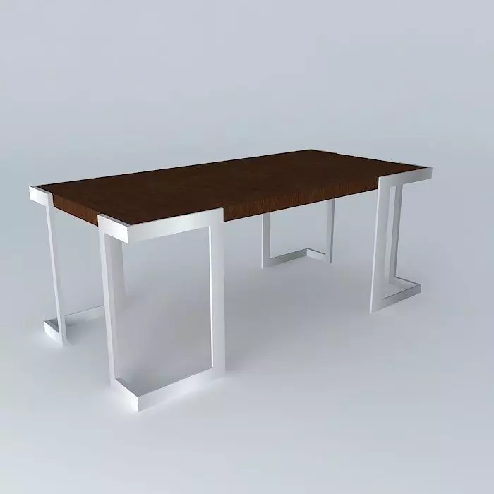 mesa de centro coffe table Free 3D model_0