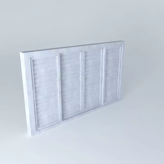 janelaedson air filter Free 3D model_0