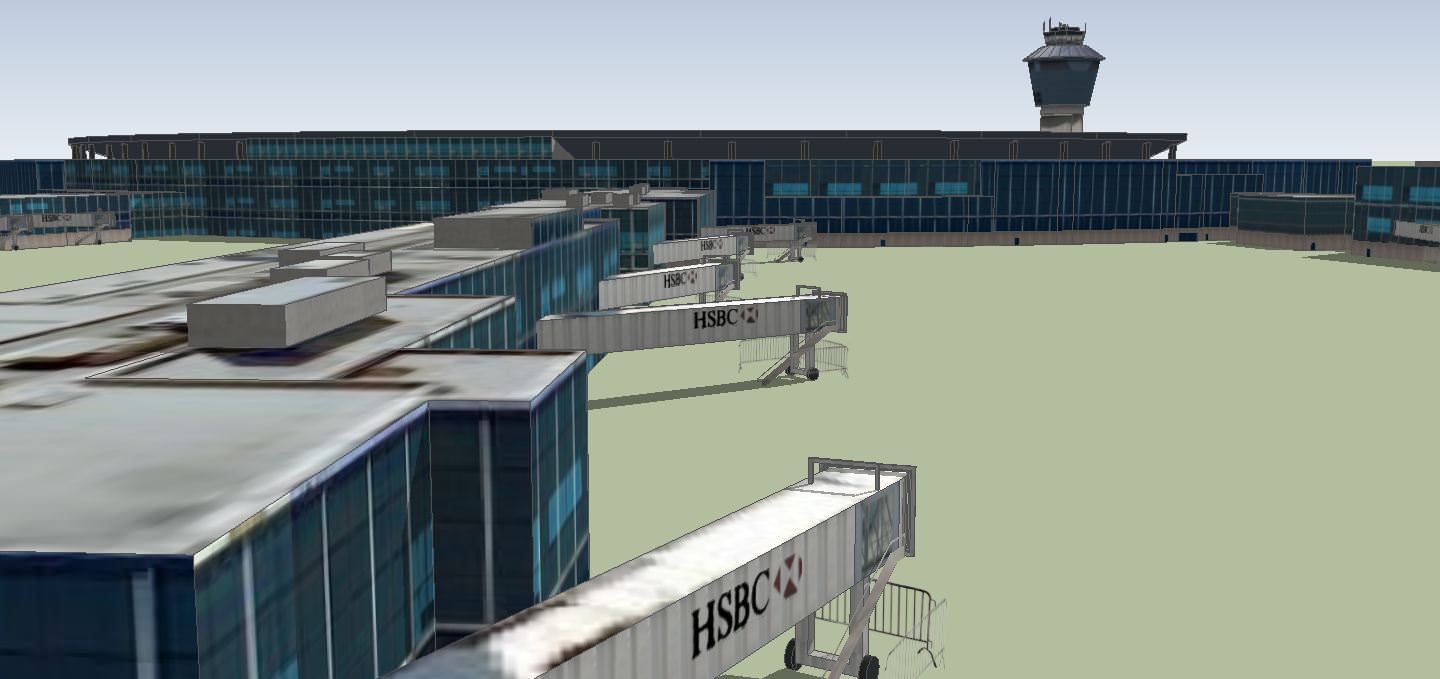 LaGuardia International Airport 3D model_2