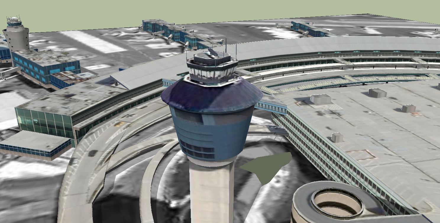 LaGuardia International Airport 3D model_5