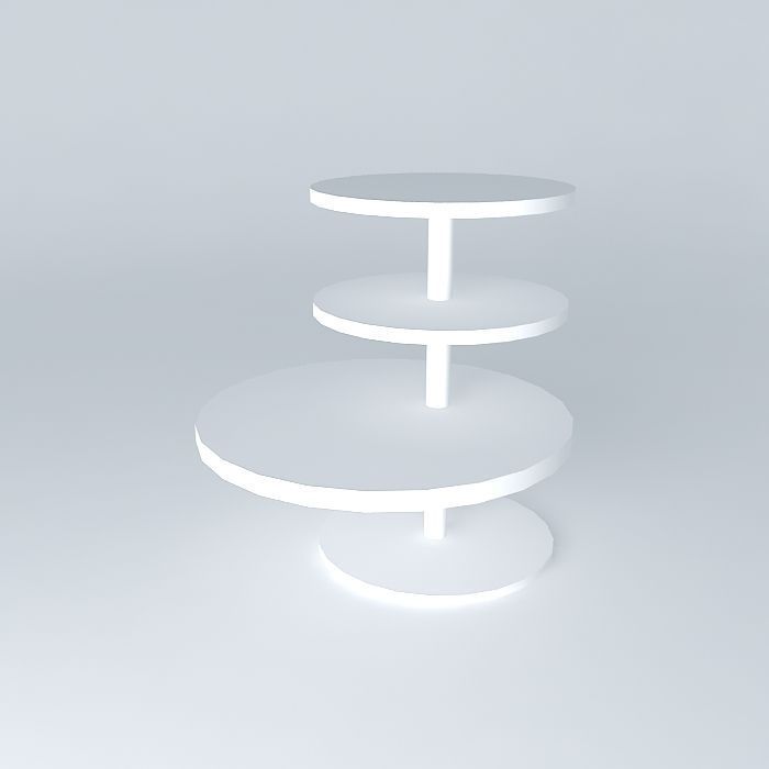 side table mesa de canto Philip Edis Free 3D model_1