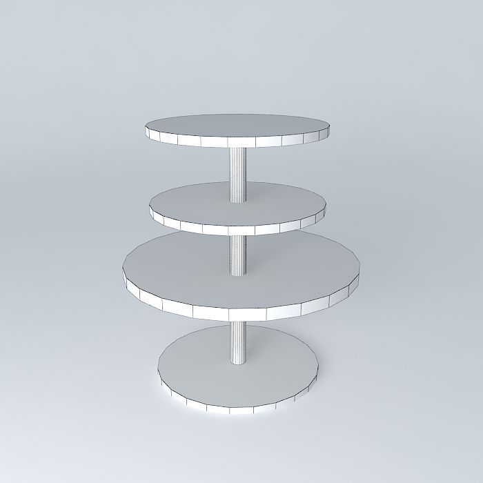 side table mesa de canto Philip Edis Free 3D model_3