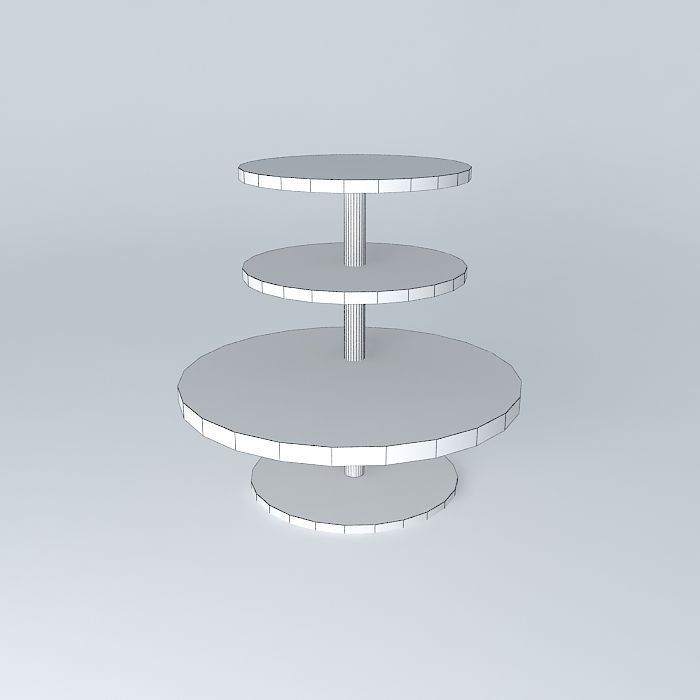 side table mesa de canto Philip Edis Free 3D model_4