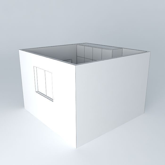 tatianaorkut house with window Free 3D model_3
