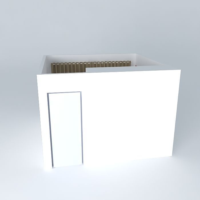 tatianaorkut house with window Free 3D model_2