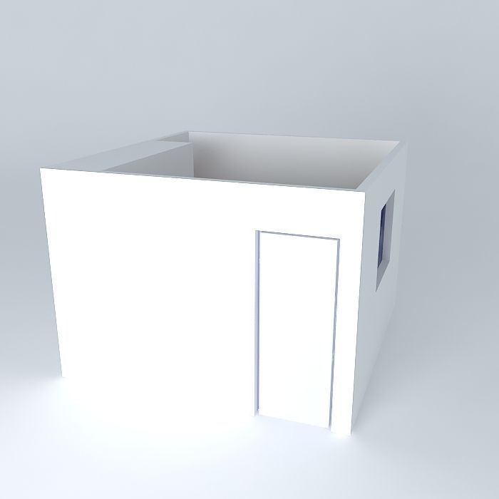 tatianaorkut house with window Free 3D model_1